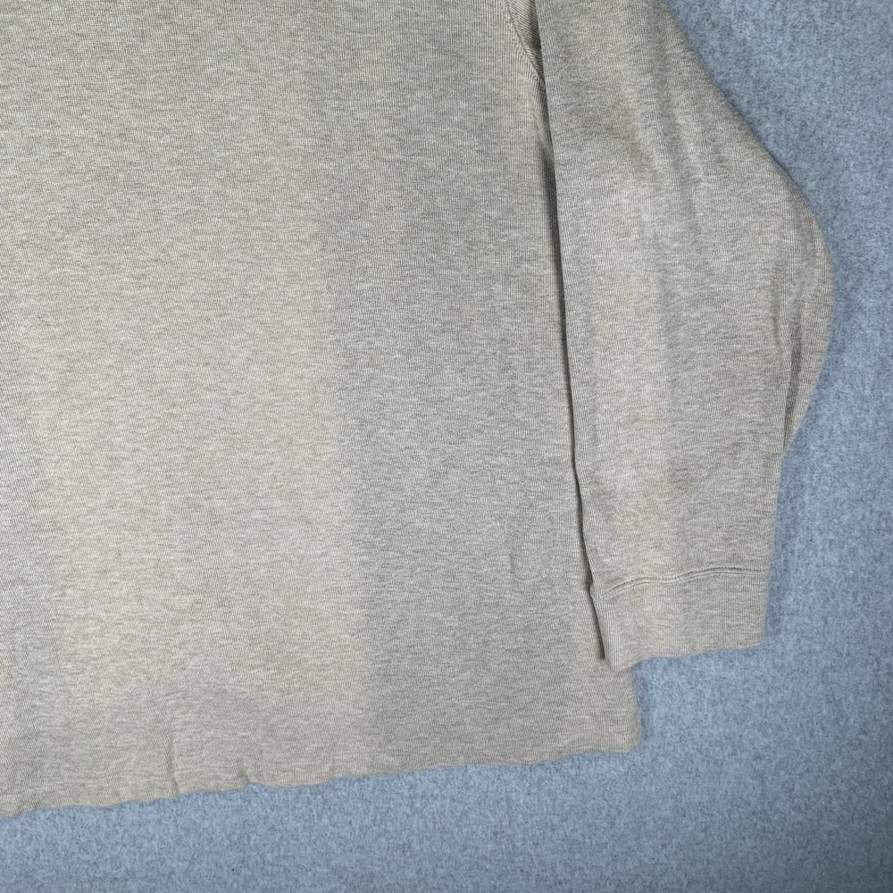 Polo Ralph Lauren Quarter Zip Sweater Mens 2XL Beige Estate Rib Knit Pullover - Picture 10 of 16